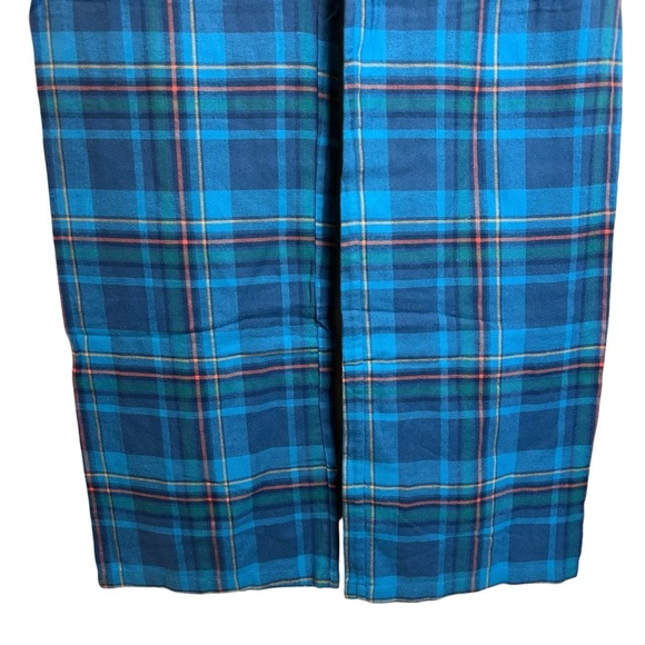 NWT Long Tall Sally Brompton Check PJ Pant In Greens - Picture 4 of 10